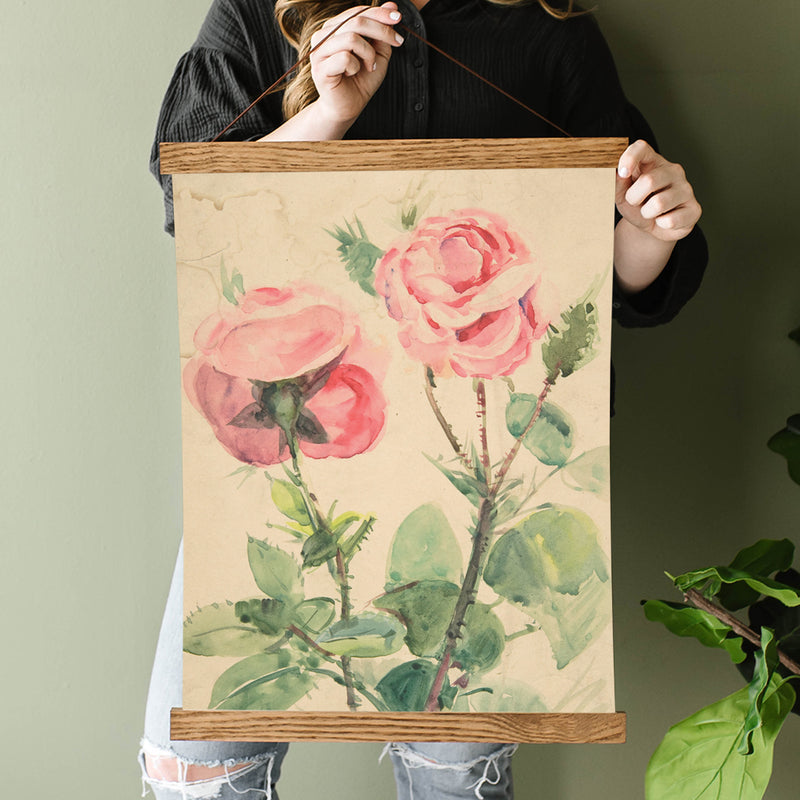 Rose Vintage Watercolor