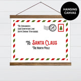 Letter For Santa Canvas & Wood Sign Wall Art