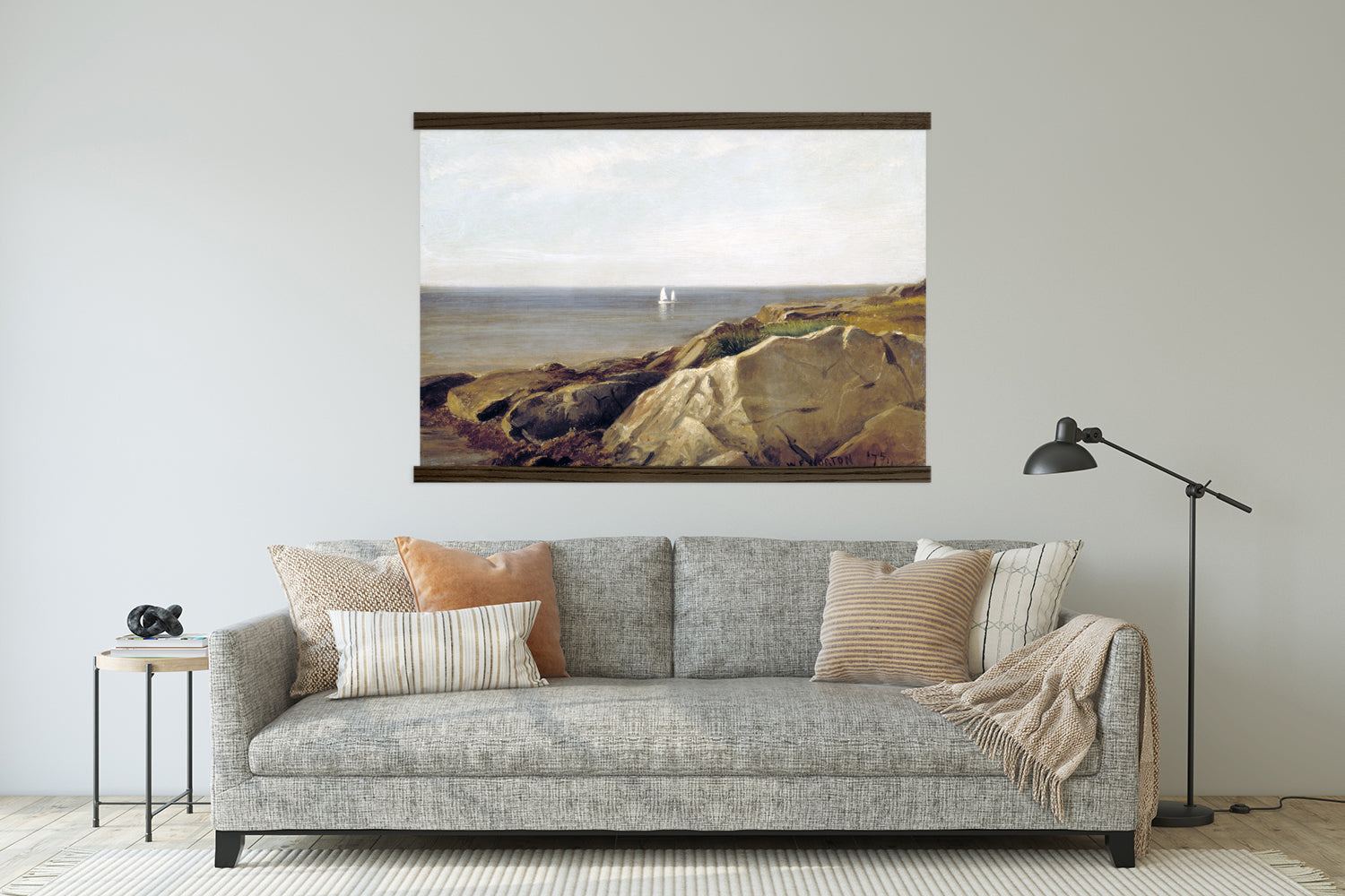 Seaside Sailing Big Canvas Art for Living Room