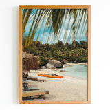 Secluded Beach Cove Fine Art Print - Giclee Fine Art Print Poster or Canvas