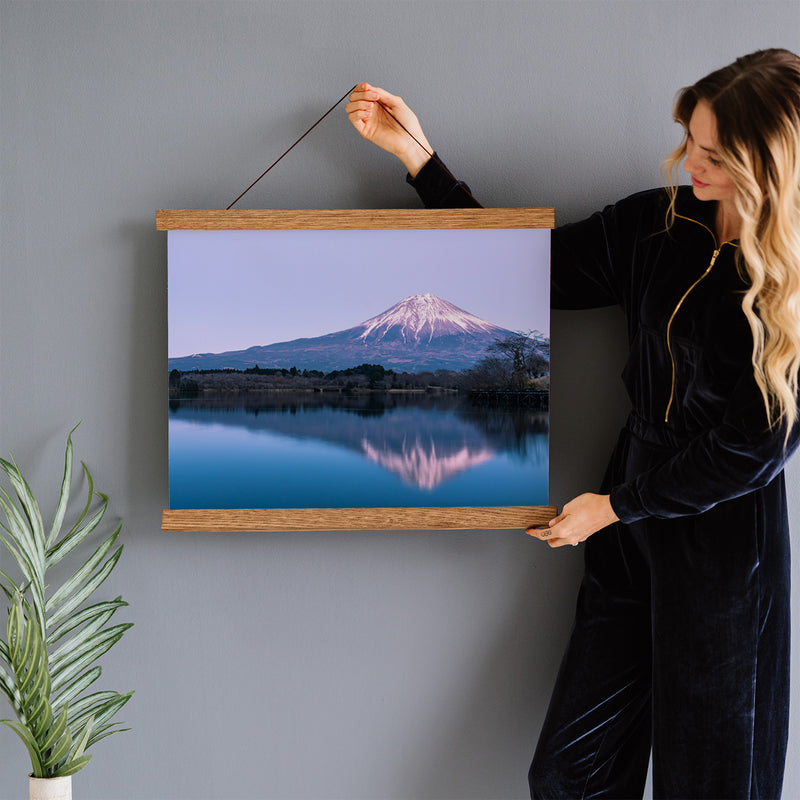 Springtime Mount Fuji Fine Art Print - Giclee Fine Art Print Poster or Canvas