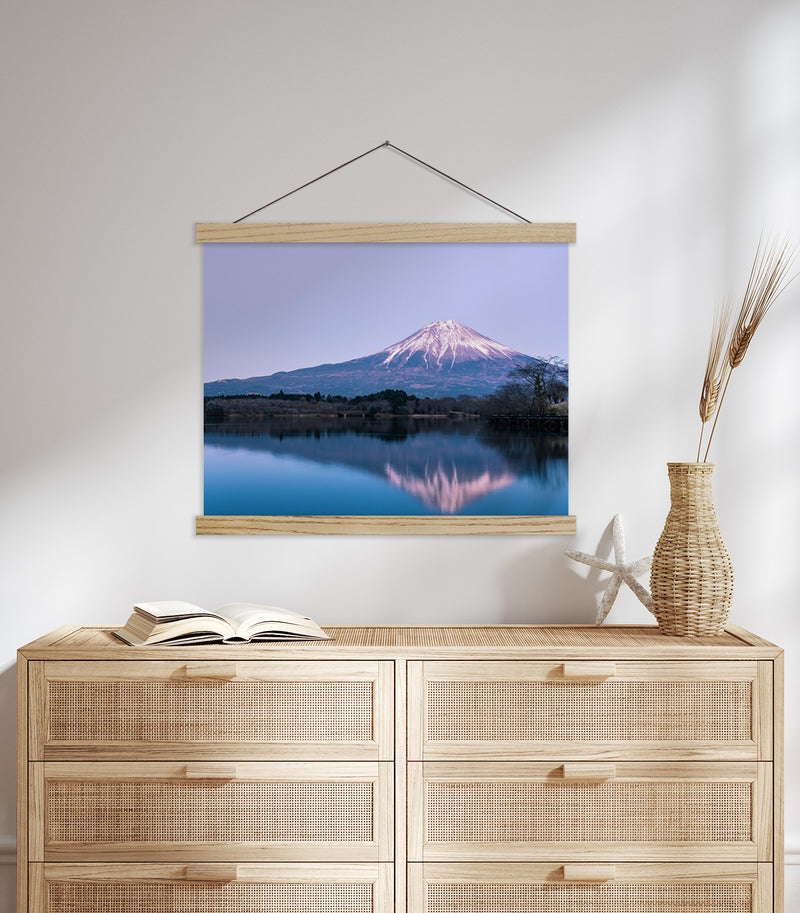 Springtime Mount Fuji Fine Art Print - Giclee Fine Art Print Poster or Canvas