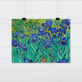 Van Gogh Prints Irises Flowers Painting - Art Prints in All Sizes