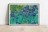 Van Gogh Prints Irises Flowers Painting - Art Prints in All Sizes