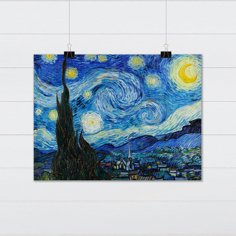 Starry Night Van Gogh Painting - Prints in Any Size