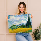 Van Gogh Wheatfield with Cypresses - Any Size Prints of Paintings